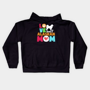 Love being a alaskan mom tshirt best alaskan Kids Hoodie